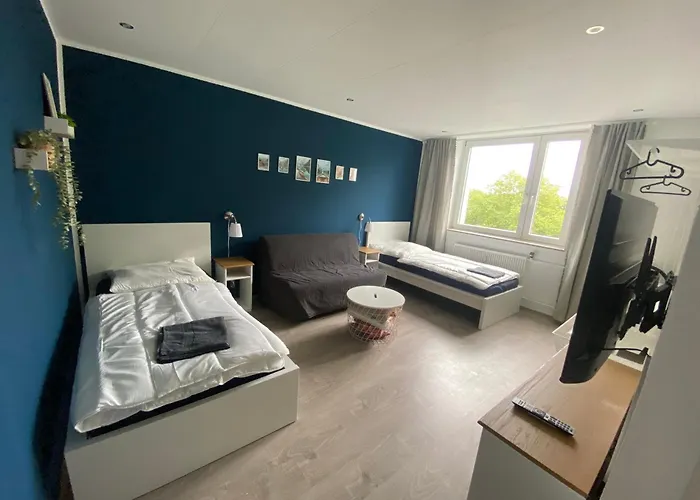 Apartment Blaue Lagune 2,5 Balkon Smarttv Kueche Wifi Duisburg