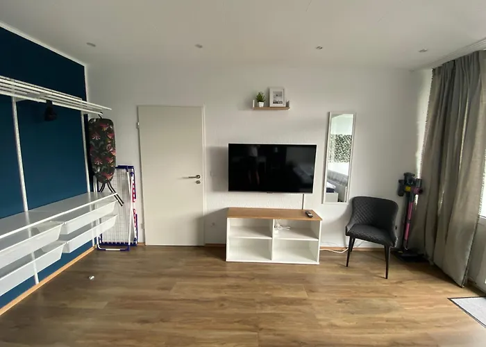 דירה Blaue Lagune 2,5 Balkon Smarttv Kueche Wifi דיסבורג