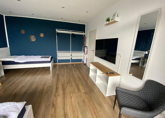 Apartment Blaue Lagune 2,5 Balkon Smarttv Kueche Wifi