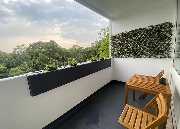 Blaue Lagune 2,5 Balkon Smarttv Kueche Wifi * דיסבורג